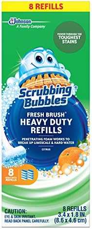 Scrubbing Bubbles Toilet Bowl Cleaner Refills Citrus Scent 8 Count