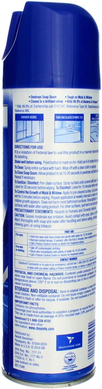 Lysol Power Foam Bathroom Cleaner 16 oz