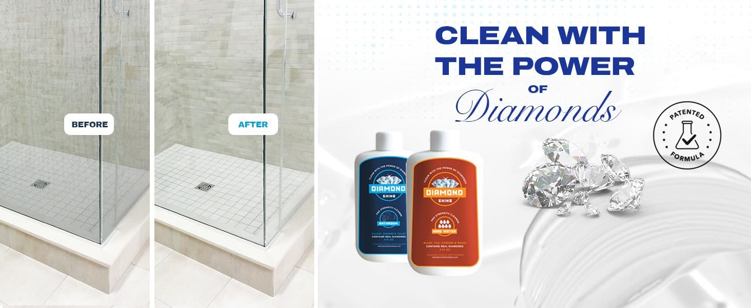 Diamond Shine 20-Piece Deep Clean Kit for Bathroom and Hard Water