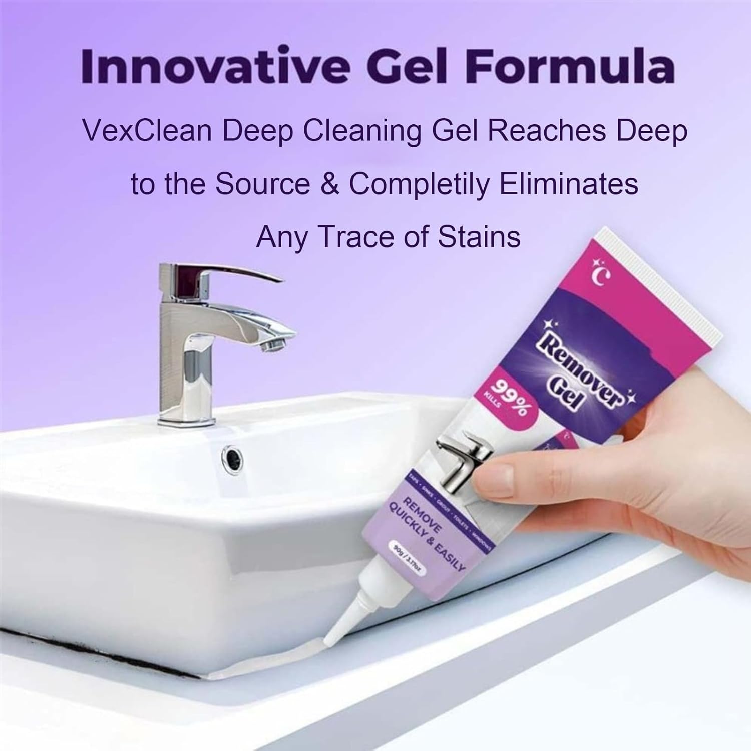 VexClean Deep Cleaning Gel Fast-Acting No-Drip Mold Remover