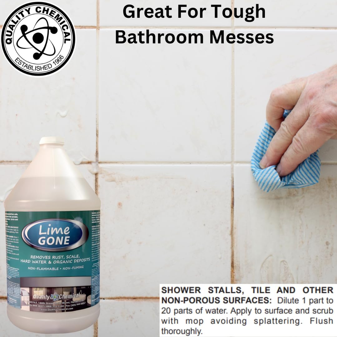 Quality Chemical Lime-Gone Remover 640 oz