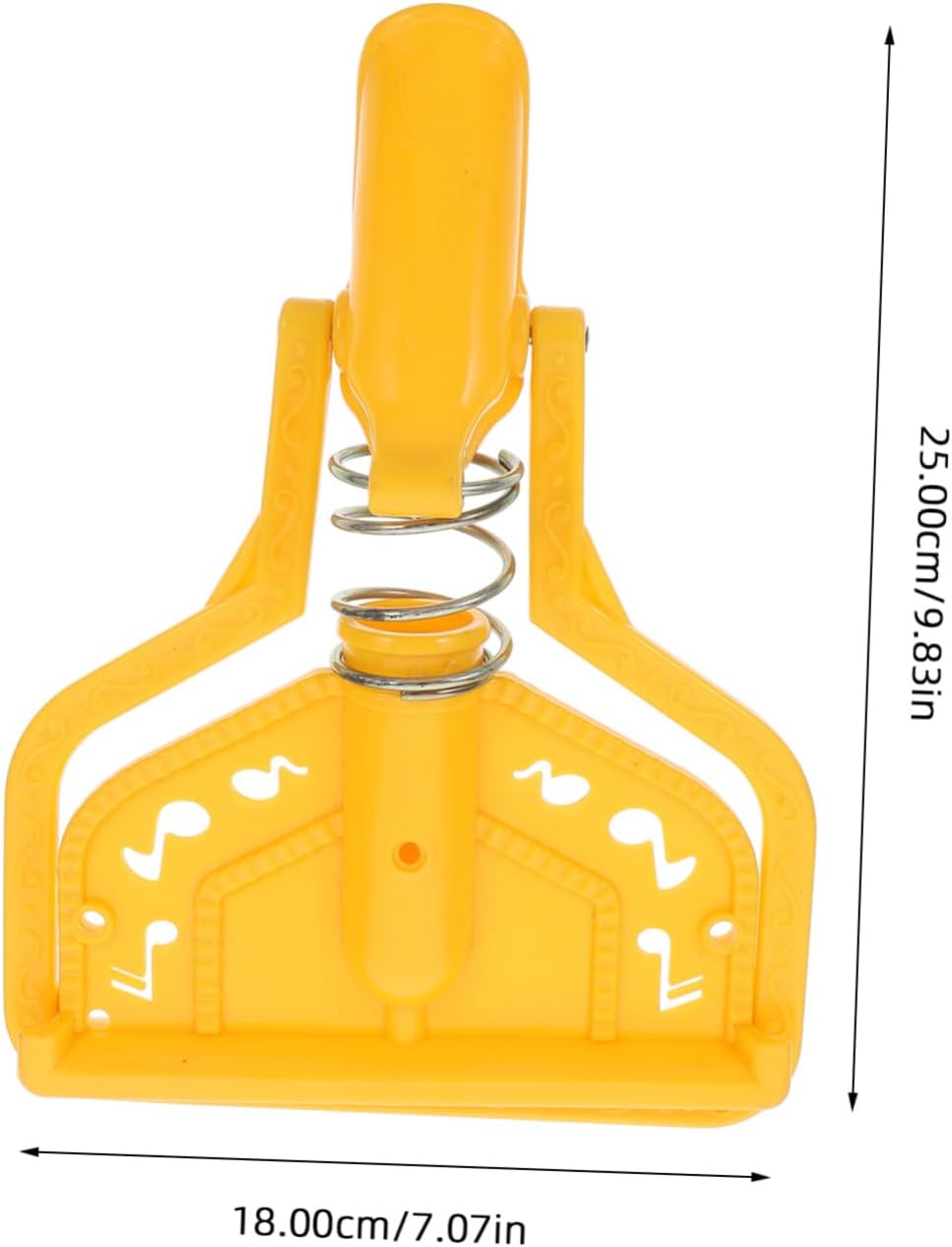 Minkissy Mop Head Connector with Secure Threaded Clip