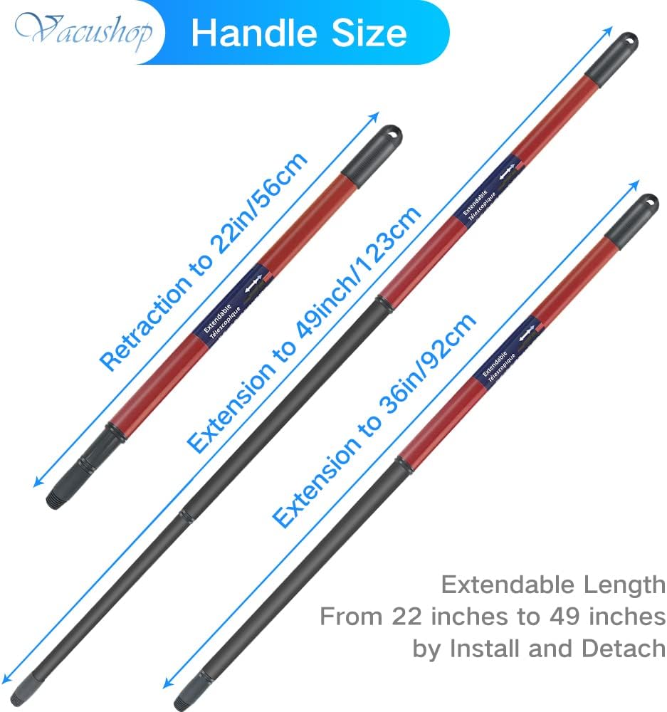 VACUSHOP Mop Accessories Replacement Handle Base