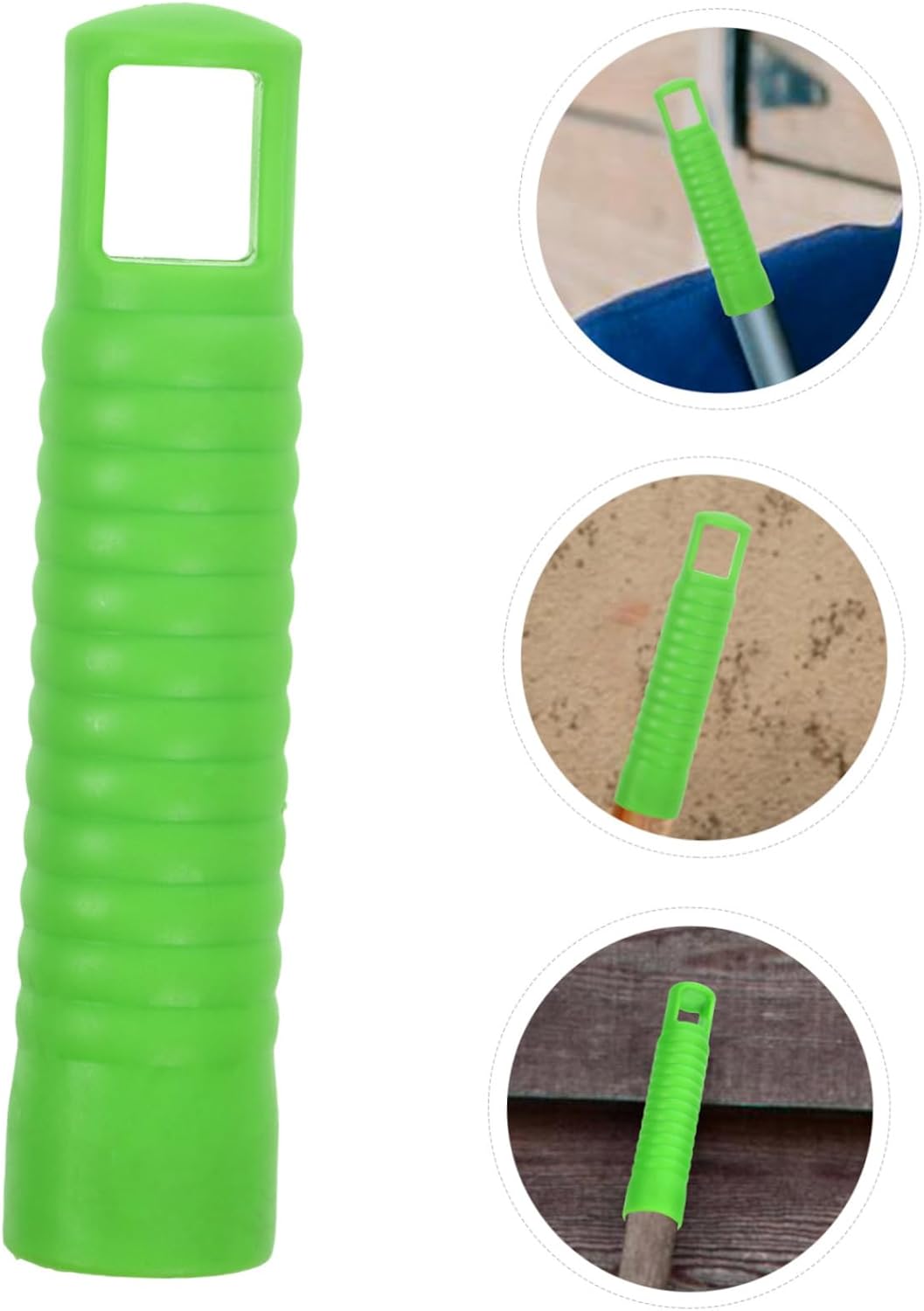 2pcs Mop Handle Grip Replacement for Dustpan Rod End Cap