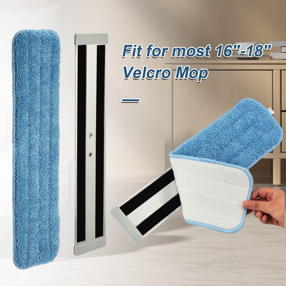 Windson 6 Pack 18 Microfiber Mop Pads Reusable