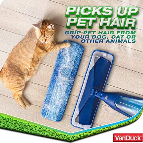 VanDuck Microfiber Mop Pads 3 Pack for Bona 18 Inch