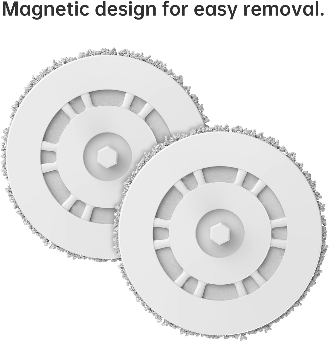 DREAME Mop Pad Replacement for X50 Ultra X40 Ultra 4pcs