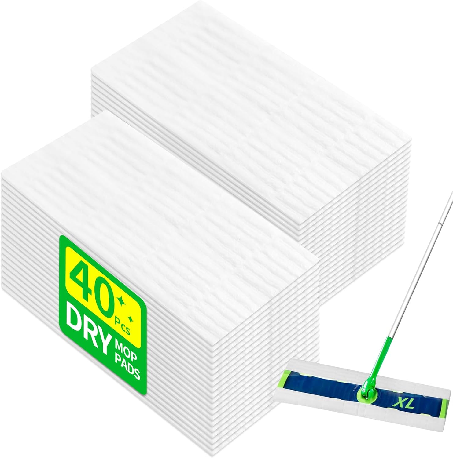 FURCIELOS XL Dry Sweeping Cloths for Swiffer