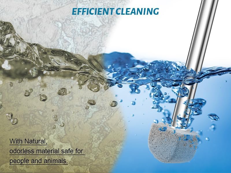 Yingmore Pumice Stone Toilet Cleaner with Long Handle 1