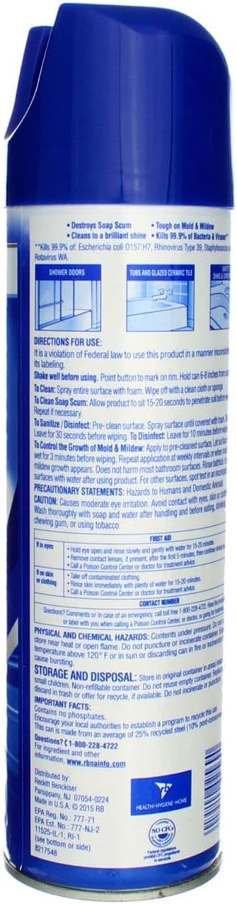 Lysol Power Foam Bathroom Cleaner 16 oz