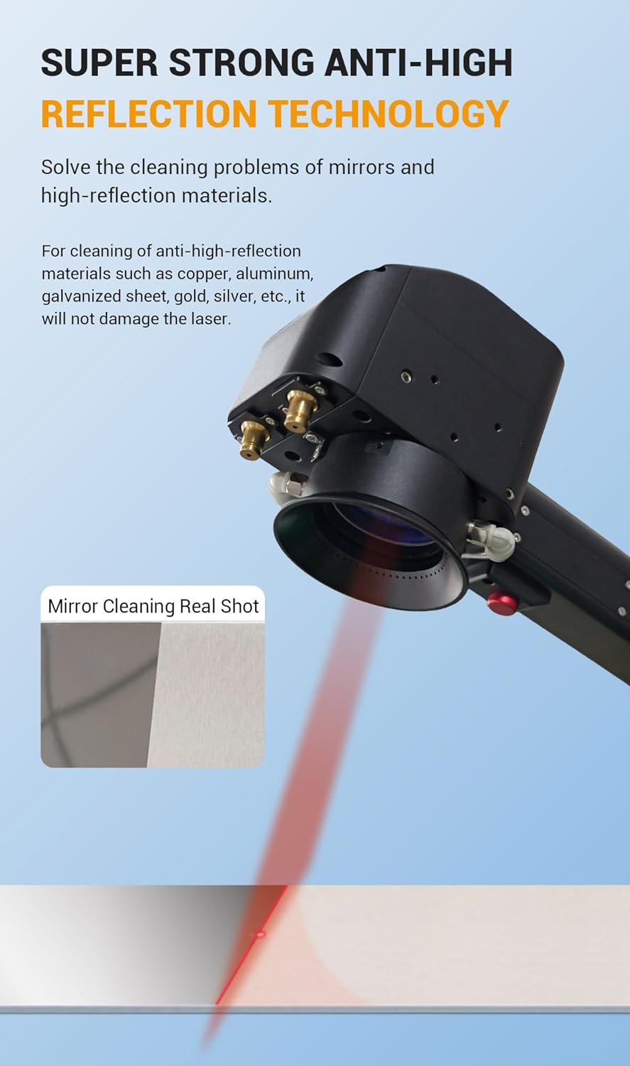 XINCHENG PRECISION SFX 300W Portable Laser Cleaner 1
