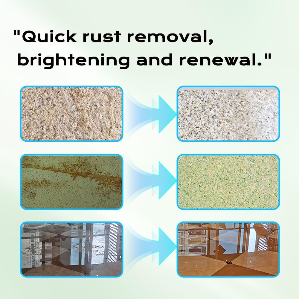 Bmkousg Rust Stain Remover for Marble Granite and Tile