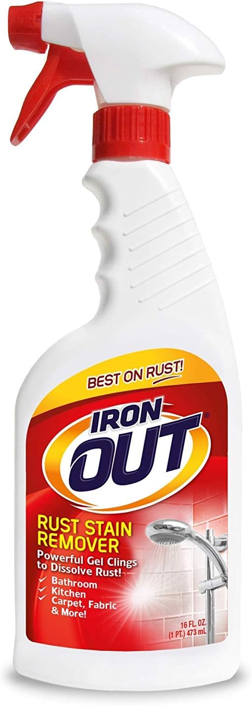 IRON OUT Rust Stain Remover Spray Gel 3-Pack