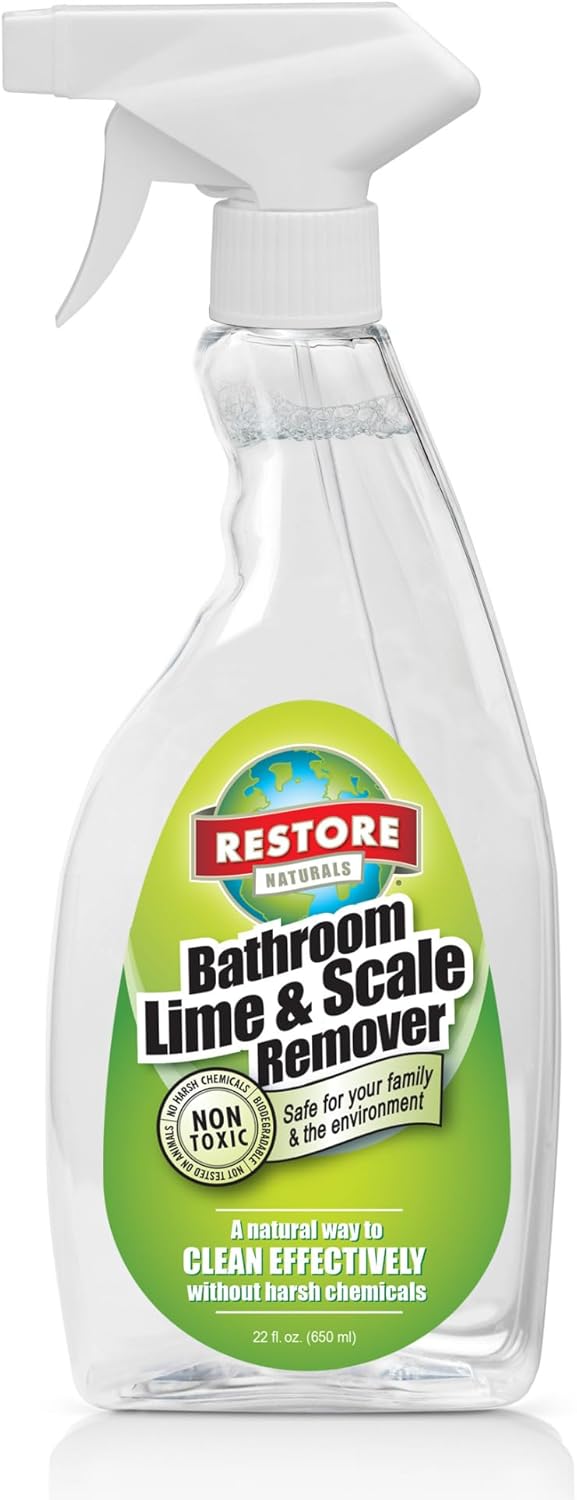 Restore Naturals Non Toxic Bathroom Cleaner 22oz 2 Pack 1