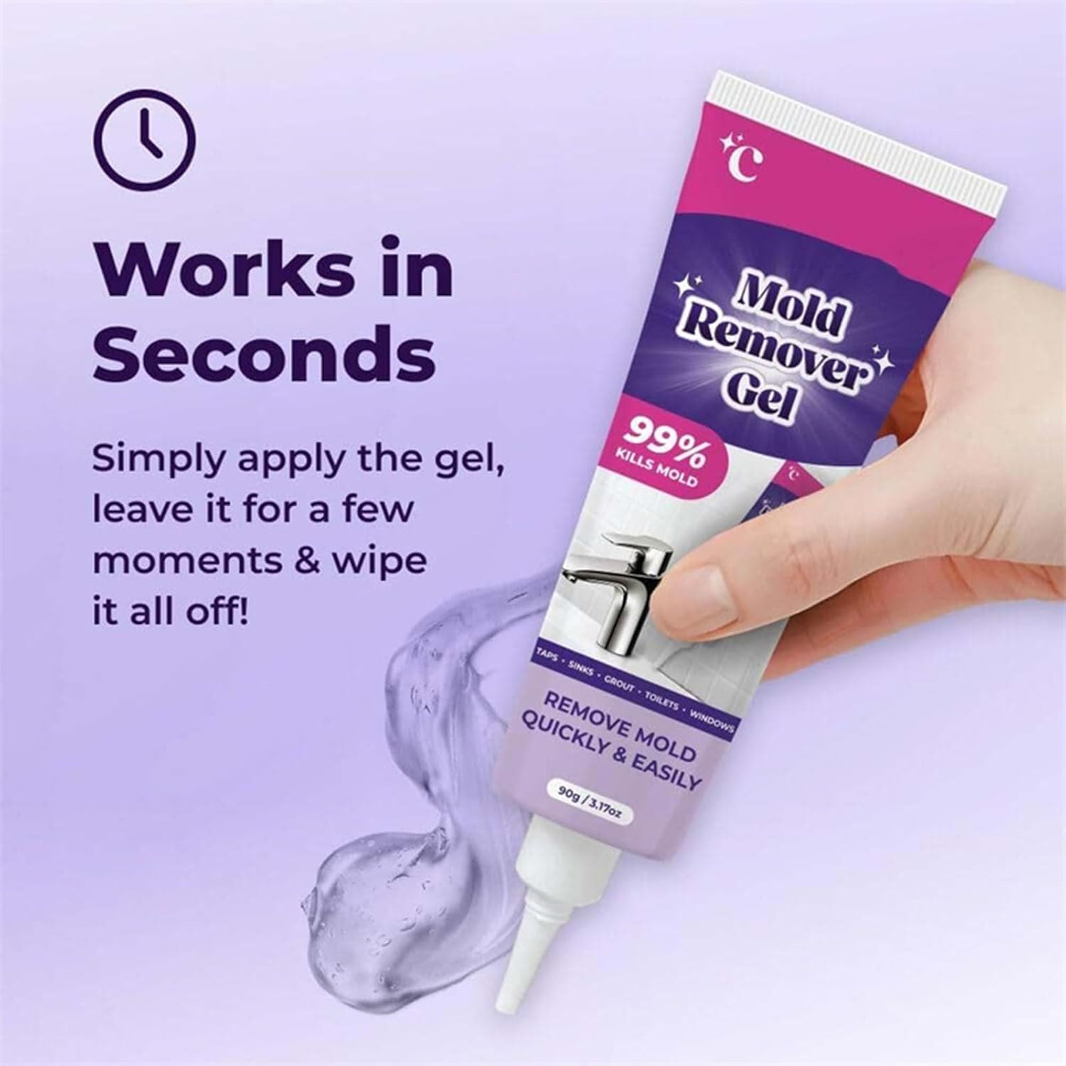 Home Remover Gel for Bathroom Kitchen and More