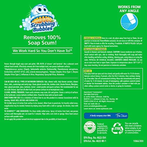 Scrubbing Bubbles 20oz Bathroom Cleaner with Floral Scent
