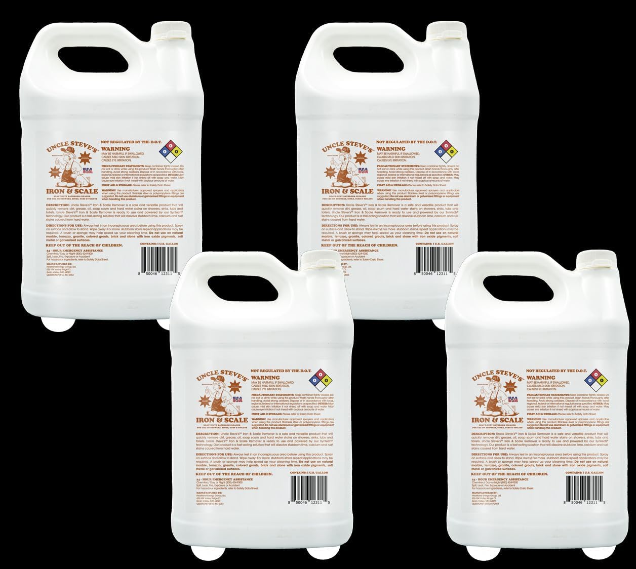 UNCLE STEVES Iron Scale Remover - 4 Gallon