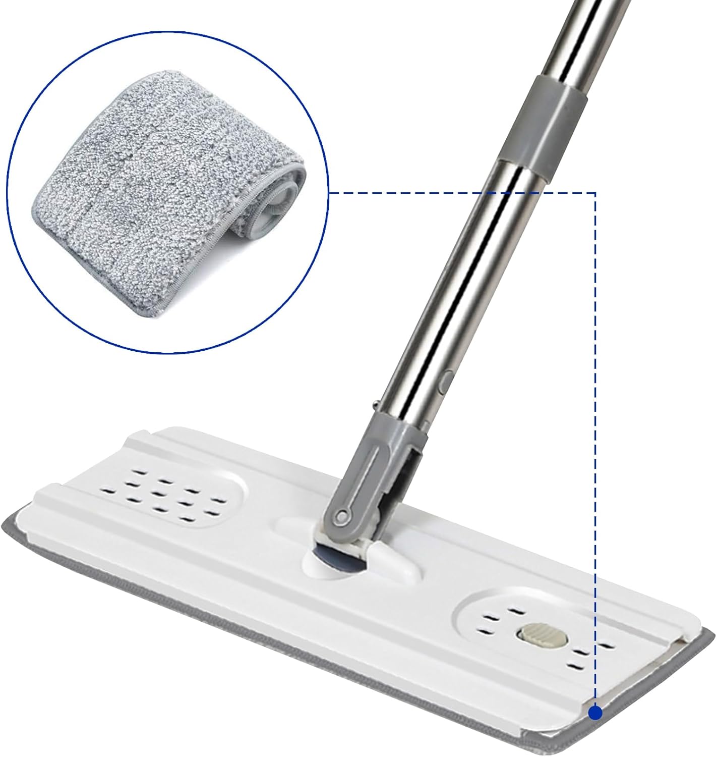 BeiLan Microfiber Mop Pads 10 Pack 13 x 49