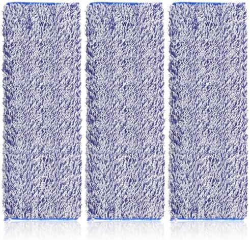 3 Pack Microfiber Replacement Mop Pads for Bona