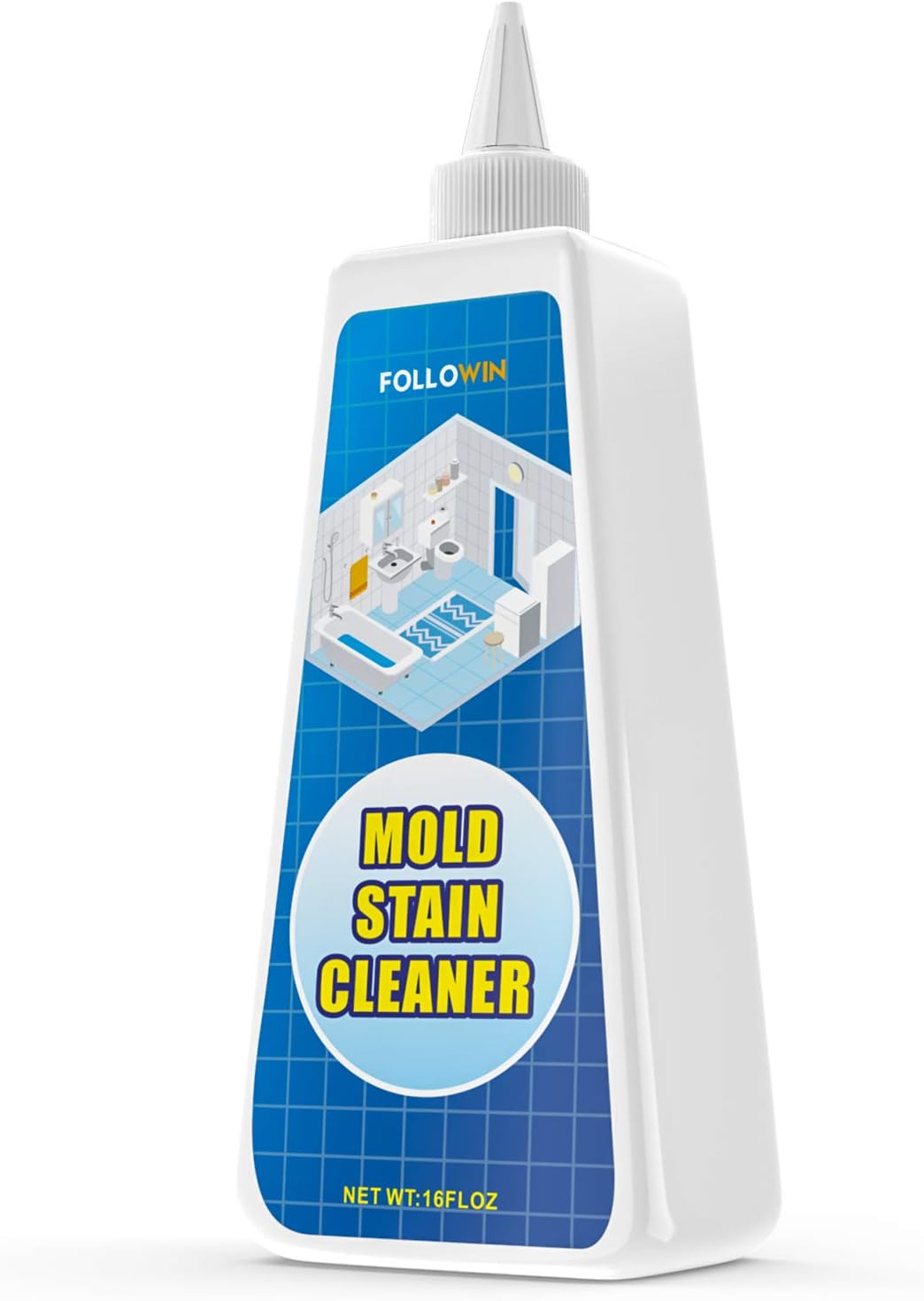 Followin Mold Mildew Stains Cleaner Gel 16oz