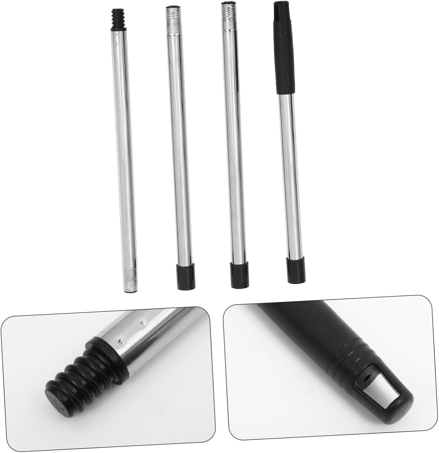 Stainless Steel Extendable Mop Handle with German Thread