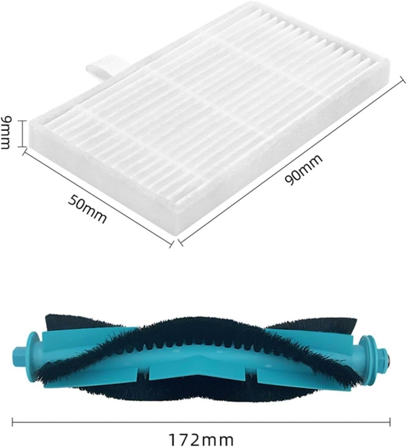 Replacement Parts Kit for Ultenic D10 Robot Vacuum