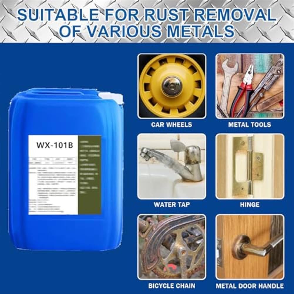 Powerful Metal Rust Remover 1000ml for Fast Cleaning