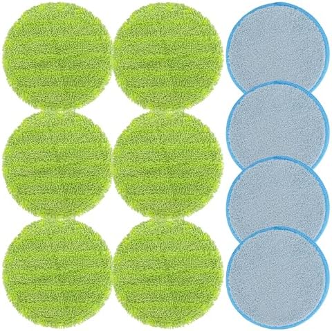 GreeSuit 63inch Spin Electric Mop Pads 10 Pack