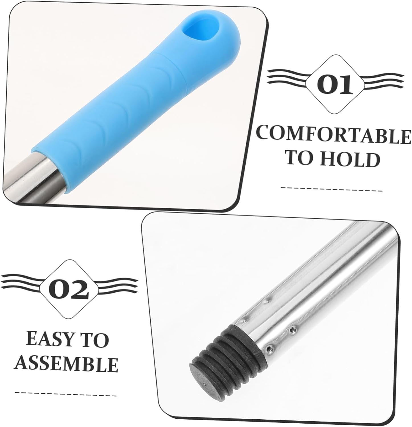 Cedar Mop Handle Replacement Extendable Telescopic Pole