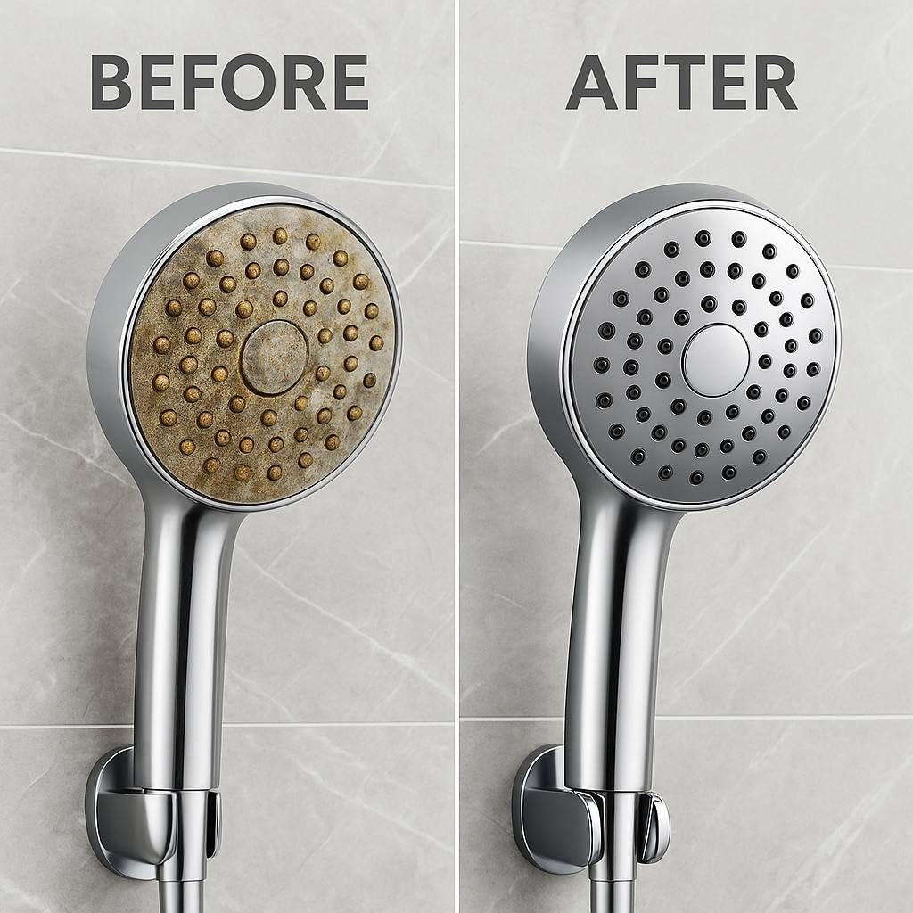 NoScale Pro Showerhead Descaling Kit - Eco-Friendly Limescale Remover