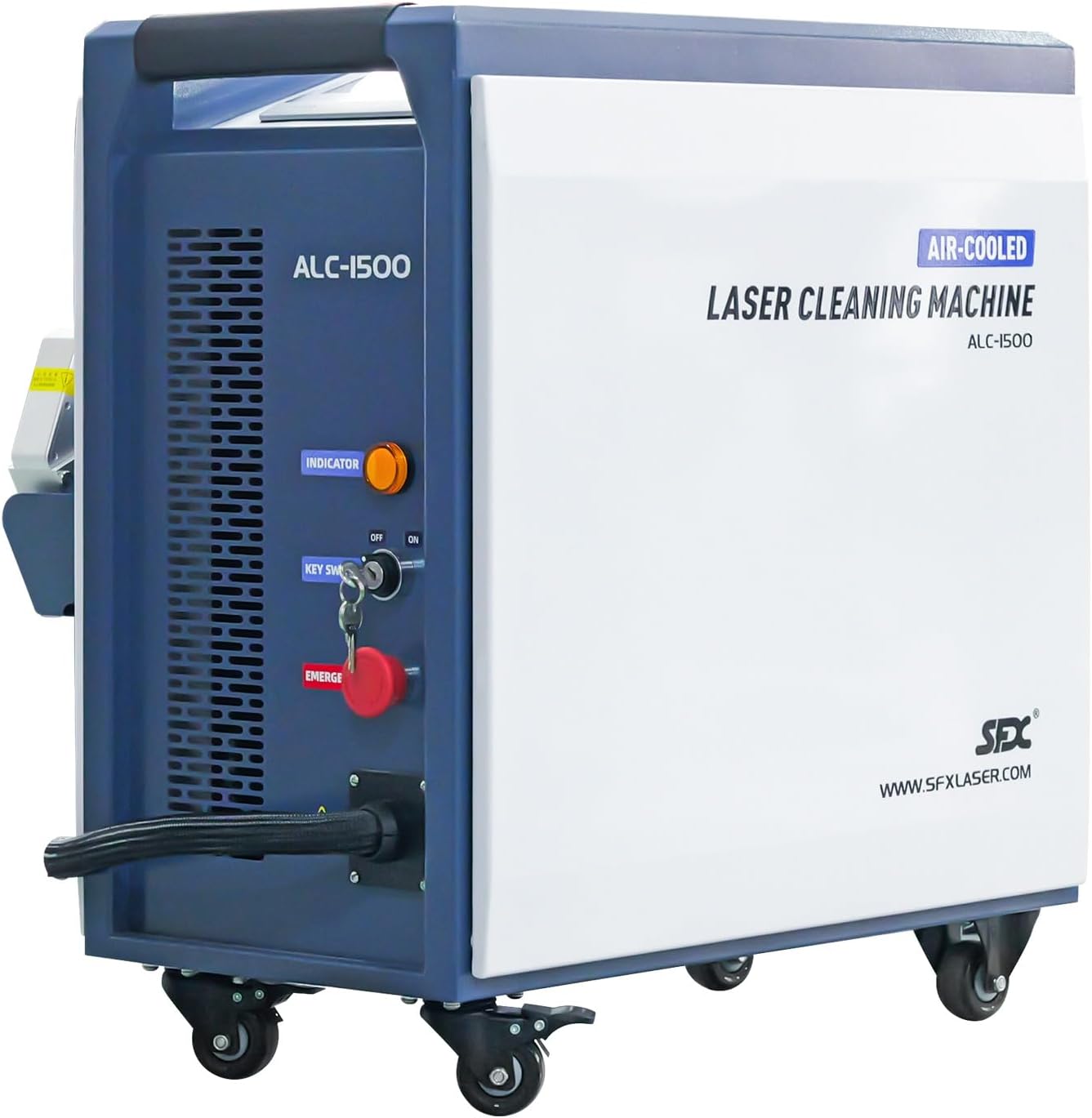 ZAC 1500W Air-Cooled Laser Cleaner Portable Class 1