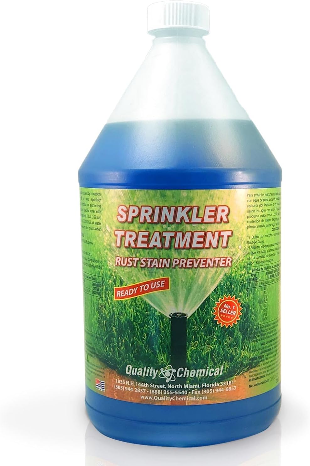 Quality Chemical Rust Stain Remover 128 oz Pack of 1 1