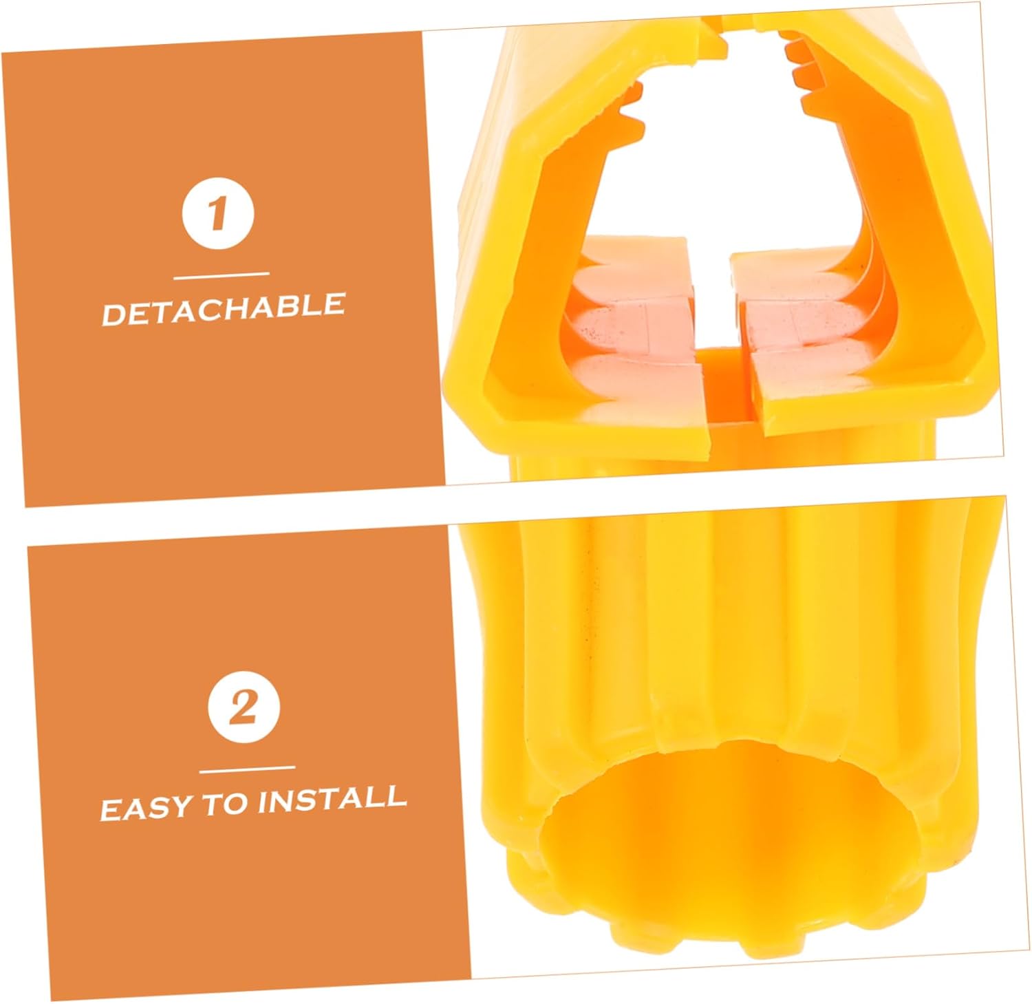 2pcs Mop Head Clamp for Easy Cleaning and Replacement