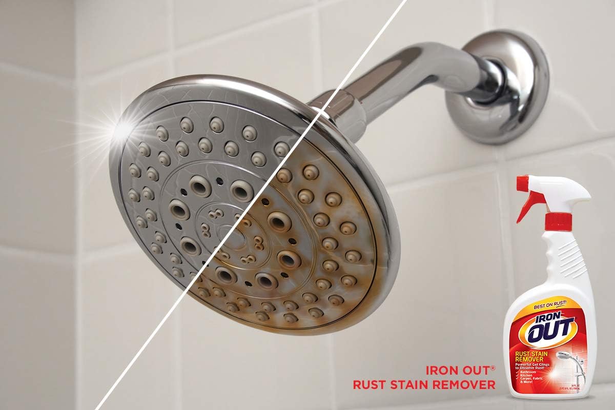 IRON OUT Rust Stain Remover Tablets Gel Spray