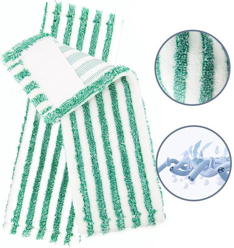 Rinakou 6 Pack Microfiber Mop Refills for Libman Wet Dry Mop