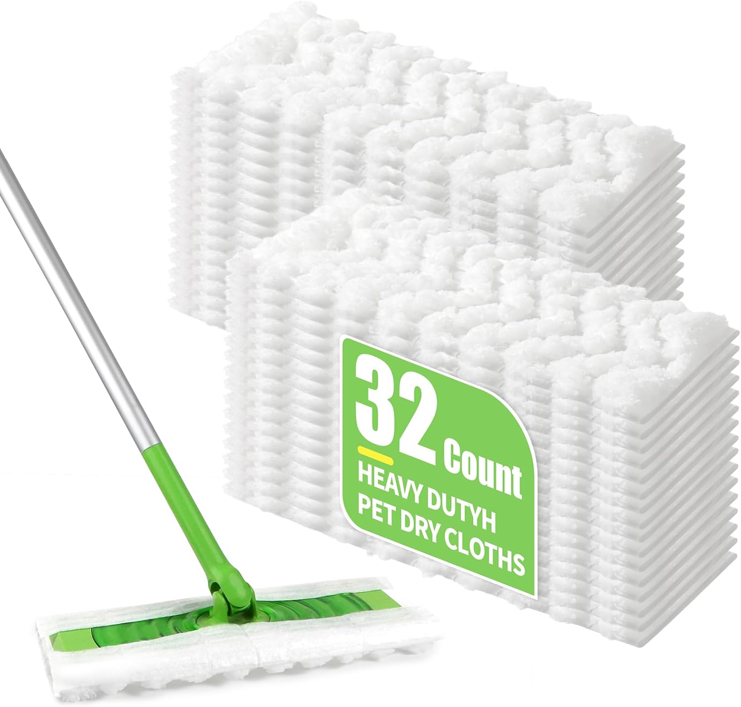 Gazeer 32 Count Pet Heavy Duty Dusters Refills