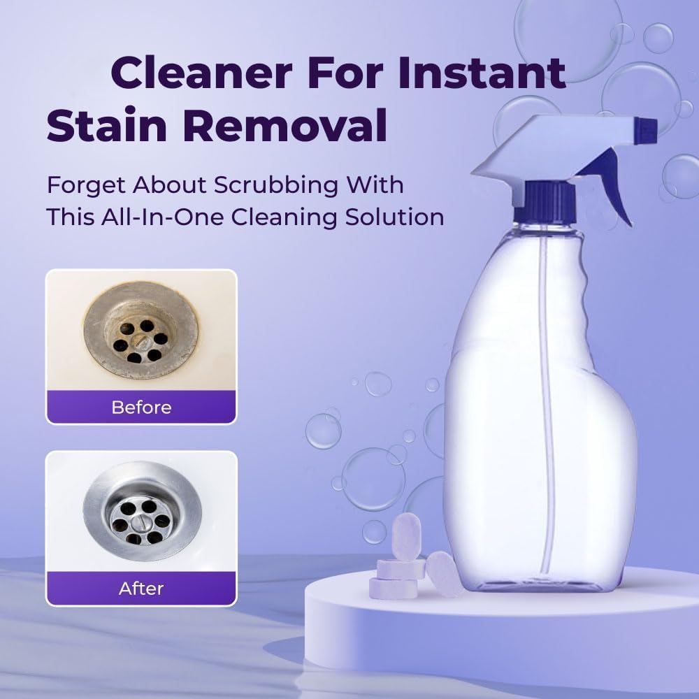 Eco-Friendly Dr Clean Spray Oven Cleaner 1 Bottle 6 Tablets