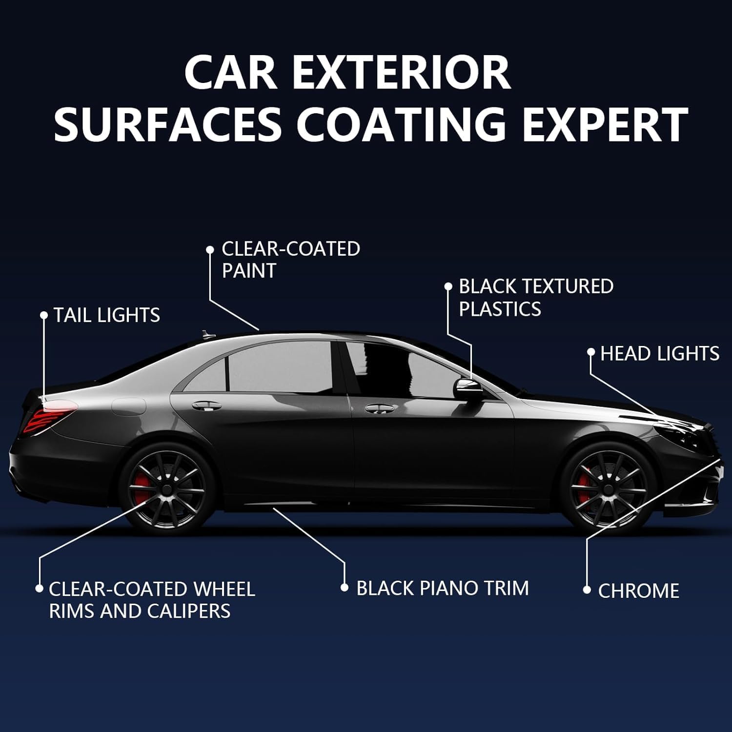 500ML Rust Remover 3-in-1 Ceramic Coating Spray 1