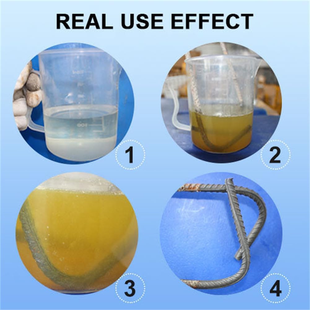 Powerful Metal Rust Remover 1000ml for Fast Cleaning