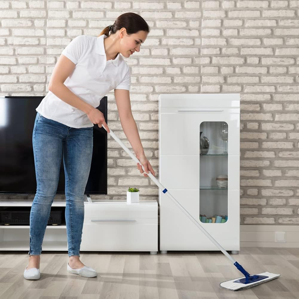 6 Pack Microfiber Spray Mop Heads - Dark Gray