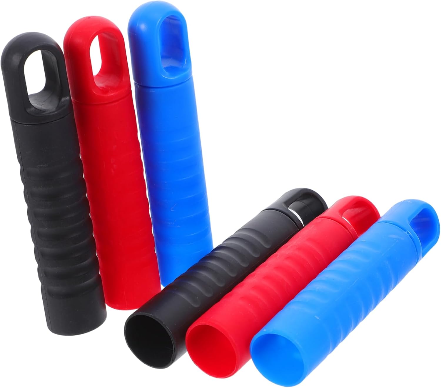 6Pcs Slip Mop Handle End Caps with Hanging Hook