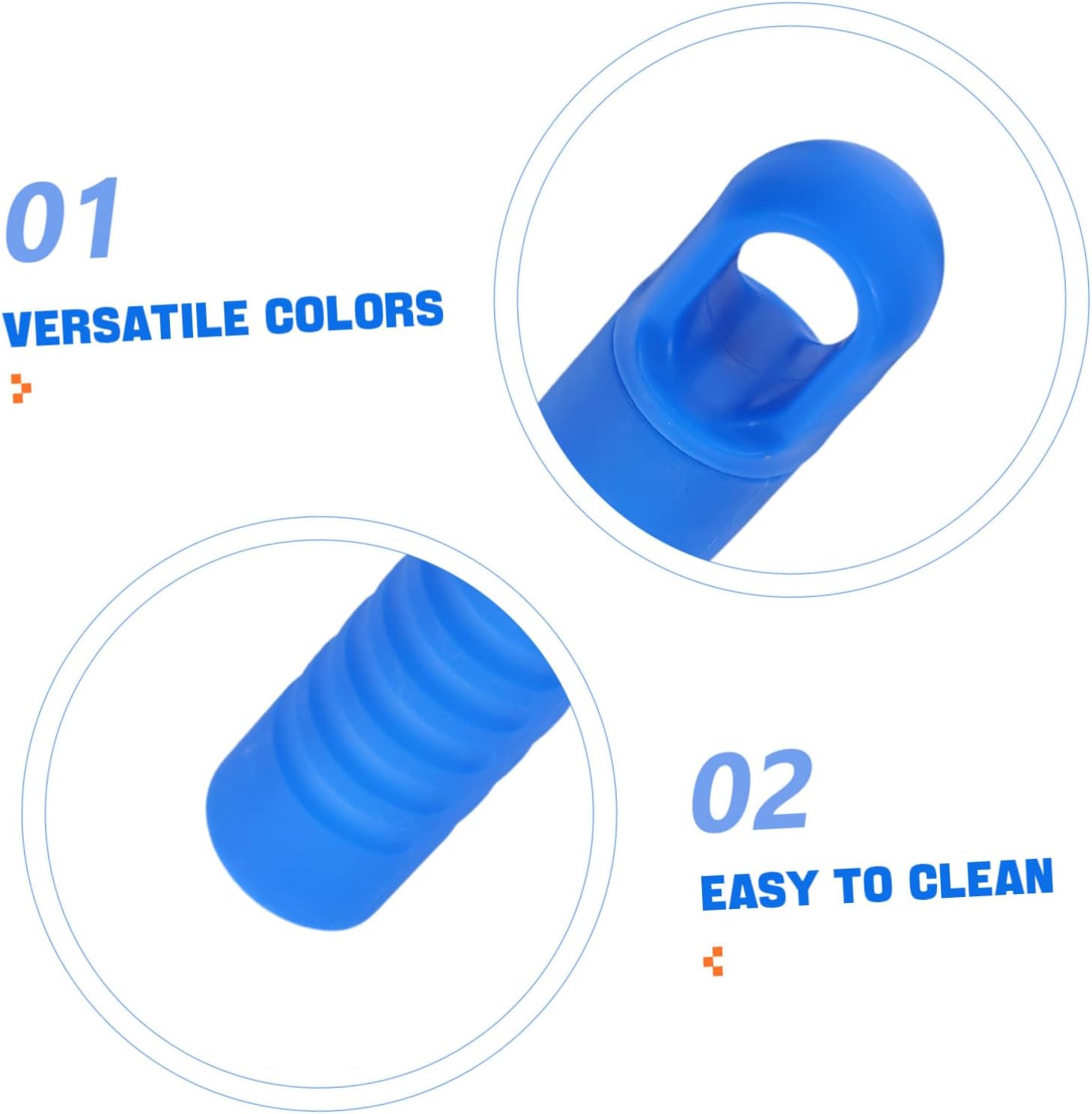 5PCS Broom Handle Grip Replacement Nonslip Mop Handle Ends