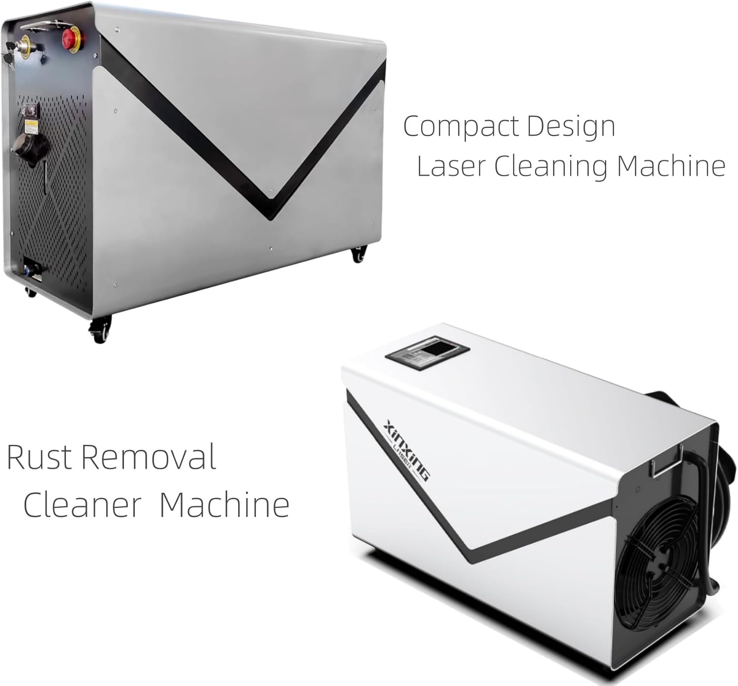 2000W Laser Cleaning Machine with 9 Modes and 300mm Scan