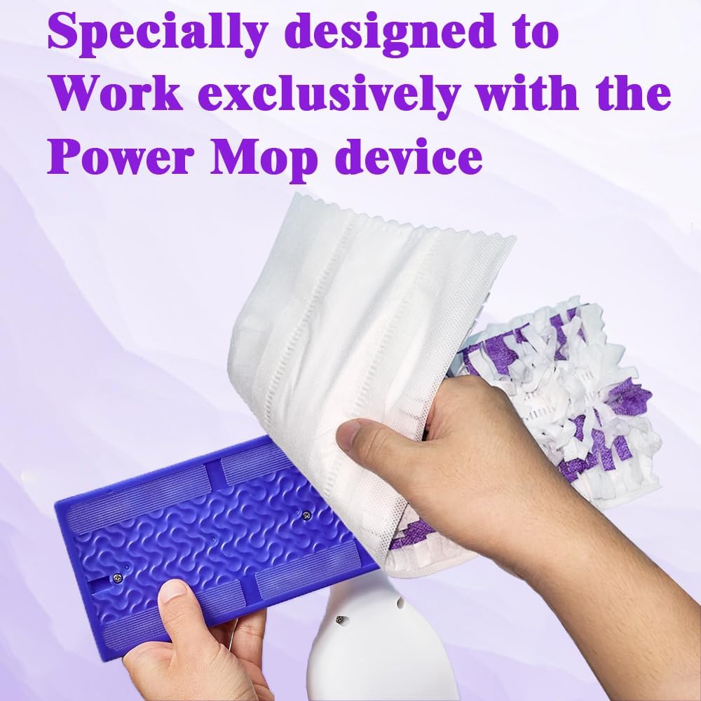 Mewvine Swiffer PowerMop Refill Pads - 30 Count Multi-Surface Mopping Pad Replacement