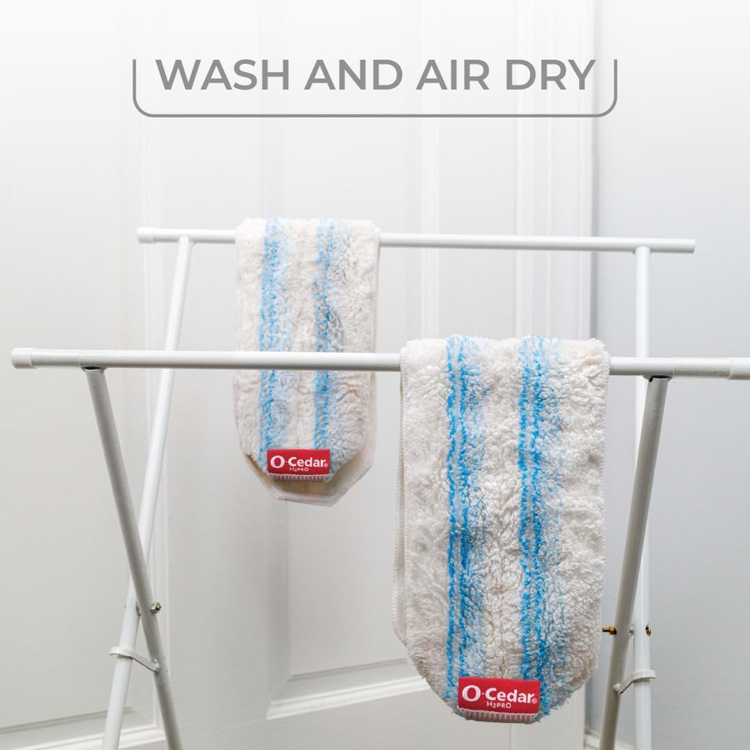 O-Cedar H2prO Mop Pad Replacement - 433 in x 1595 in