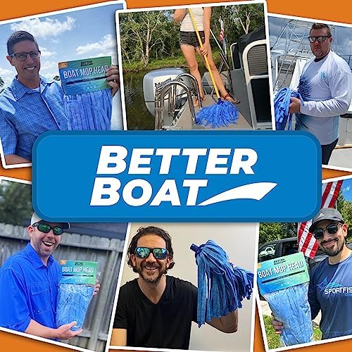 Better Boat Screw On Shammy Mop Head Replacement