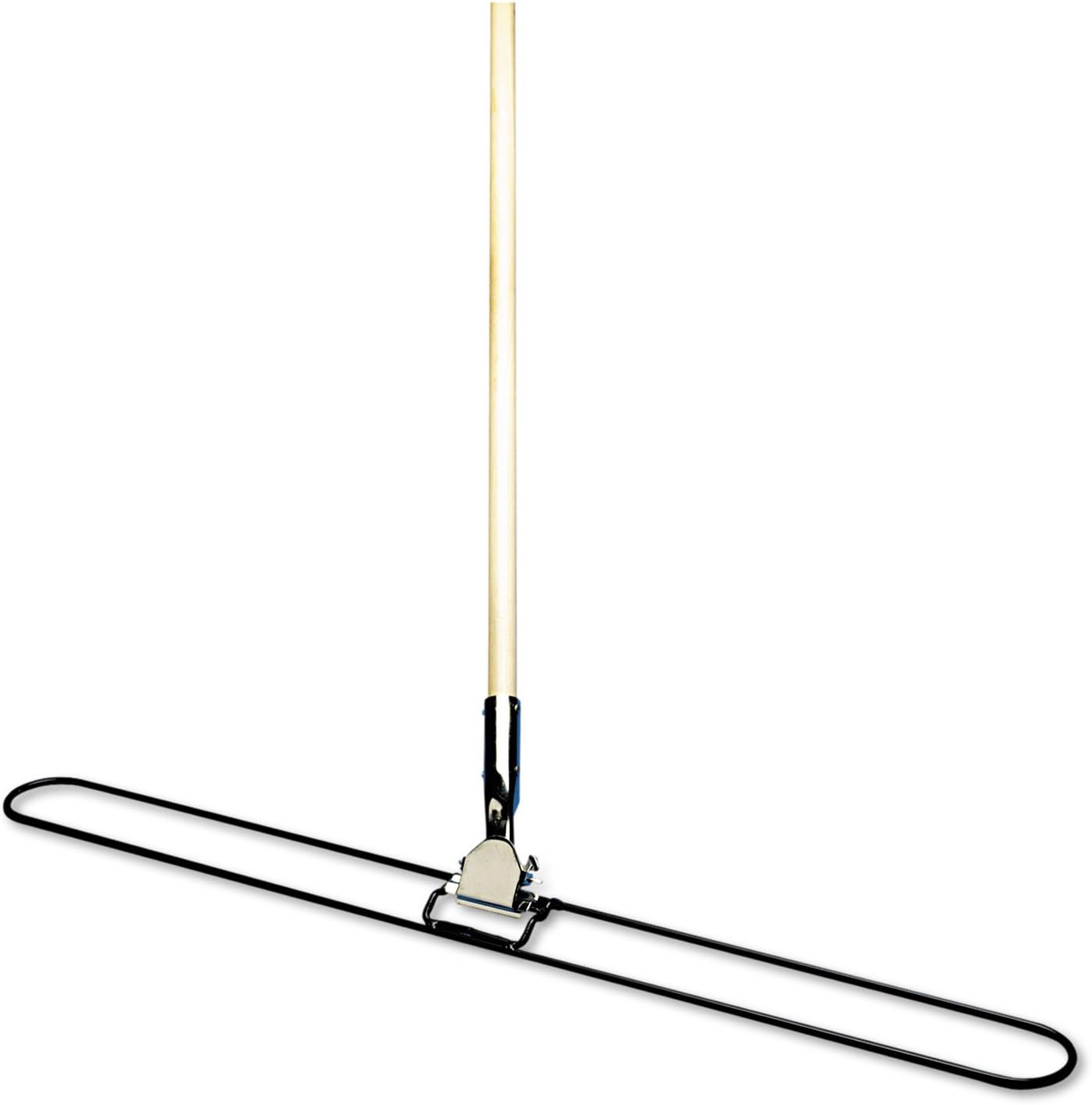 Boardwalk 1490 Clip-On Dust Mop Handle - Swivel Head 60in Long