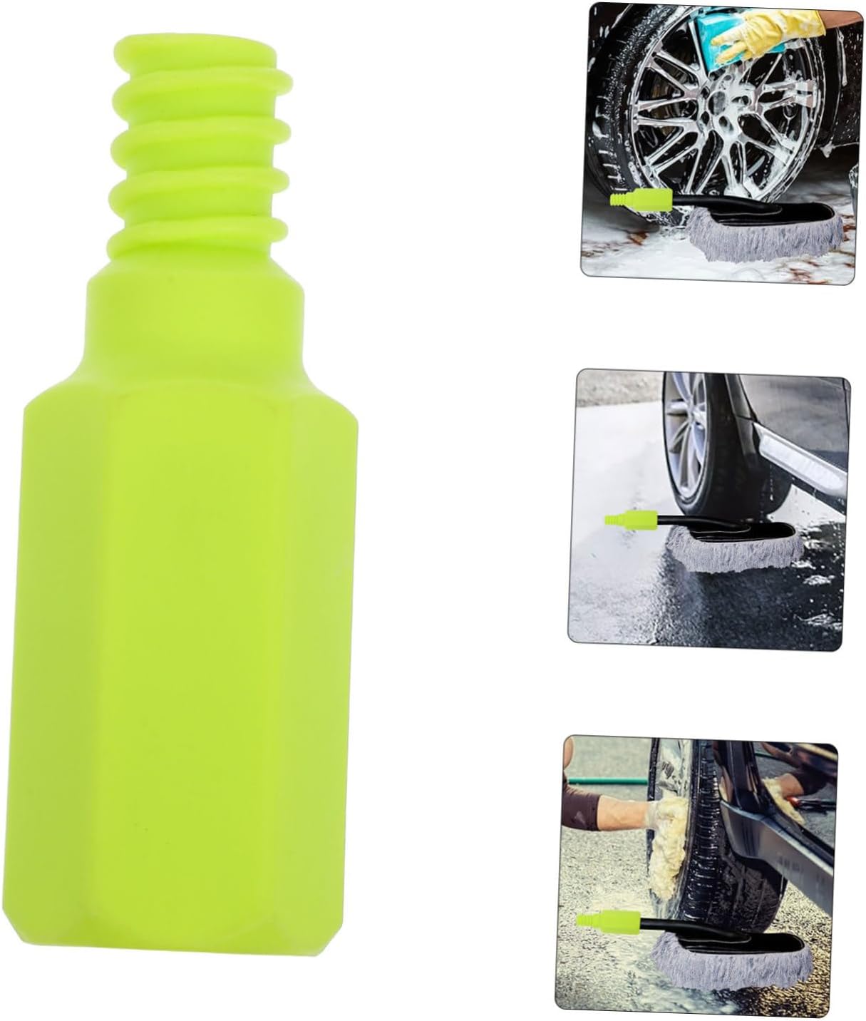Threaded Mop Handle Adapter Replacement Tip for Broom and Car Wash Brush
