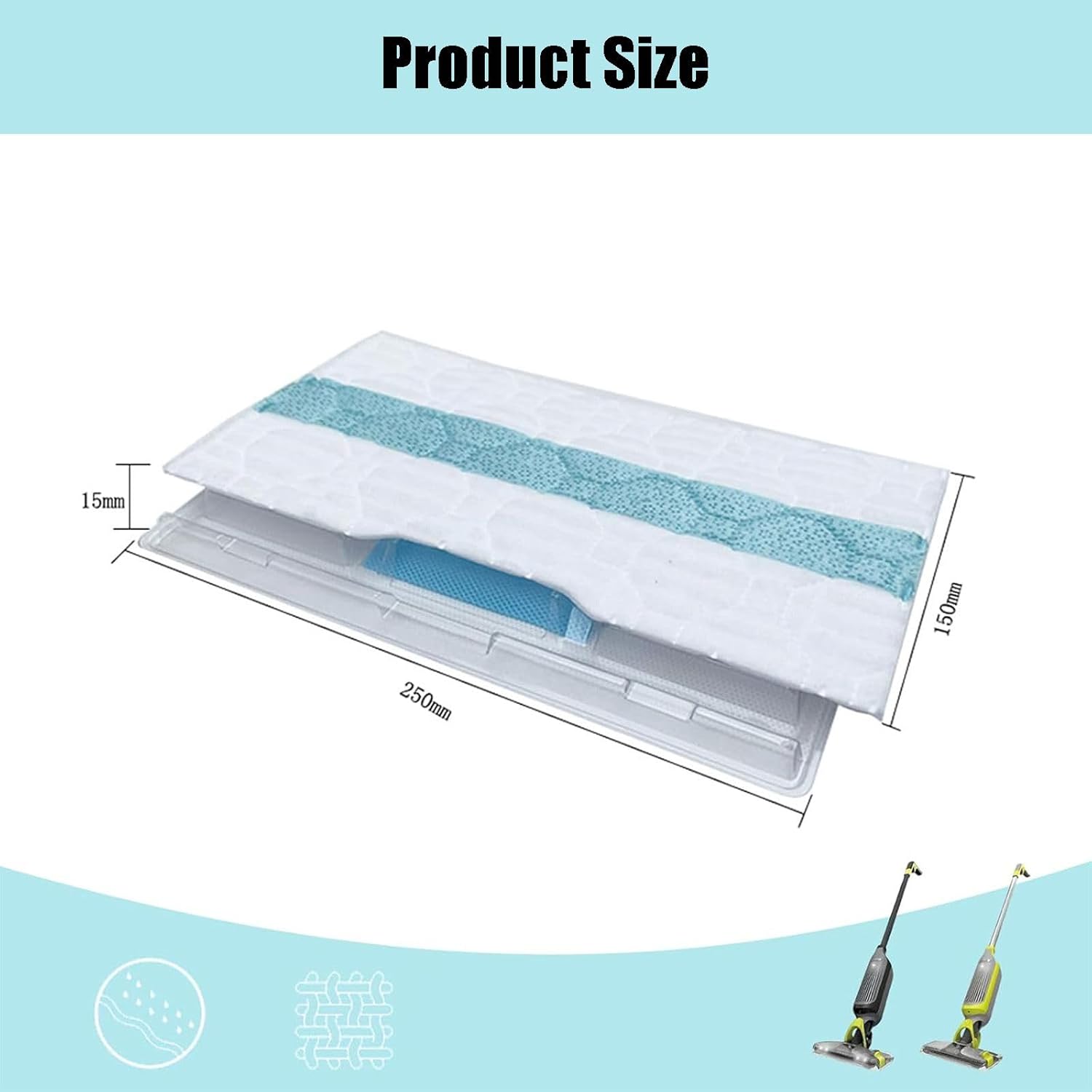 LAIZAA 10 Pcs Shark Vacmop Replacement Pads