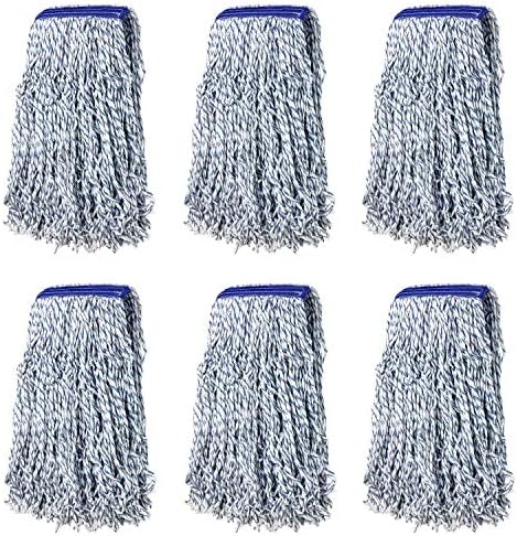 KLEEN HANDLER Cut End Finish Mop Pack of 6